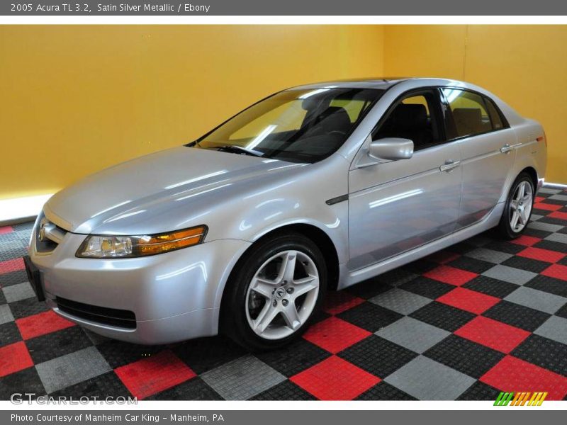 Satin Silver Metallic / Ebony 2005 Acura TL 3.2