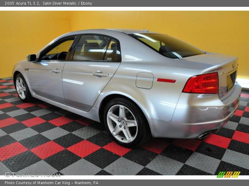 Satin Silver Metallic / Ebony 2005 Acura TL 3.2