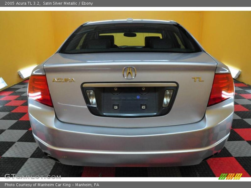 Satin Silver Metallic / Ebony 2005 Acura TL 3.2