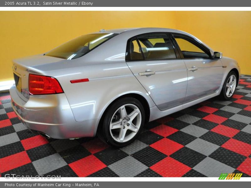 Satin Silver Metallic / Ebony 2005 Acura TL 3.2