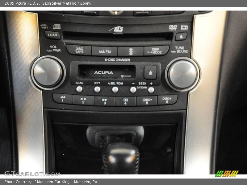 Satin Silver Metallic / Ebony 2005 Acura TL 3.2