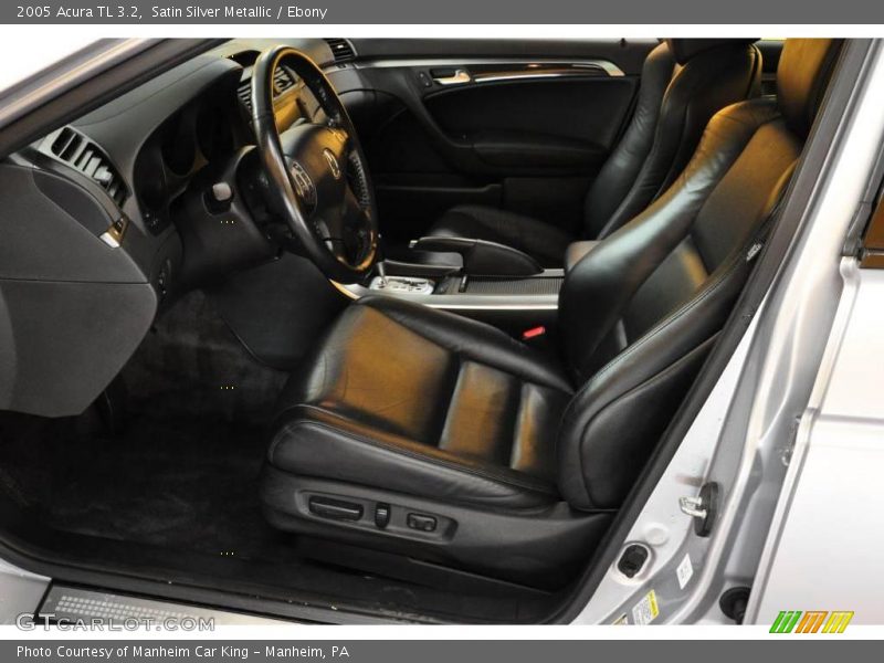 Satin Silver Metallic / Ebony 2005 Acura TL 3.2