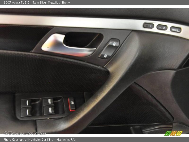 Satin Silver Metallic / Ebony 2005 Acura TL 3.2