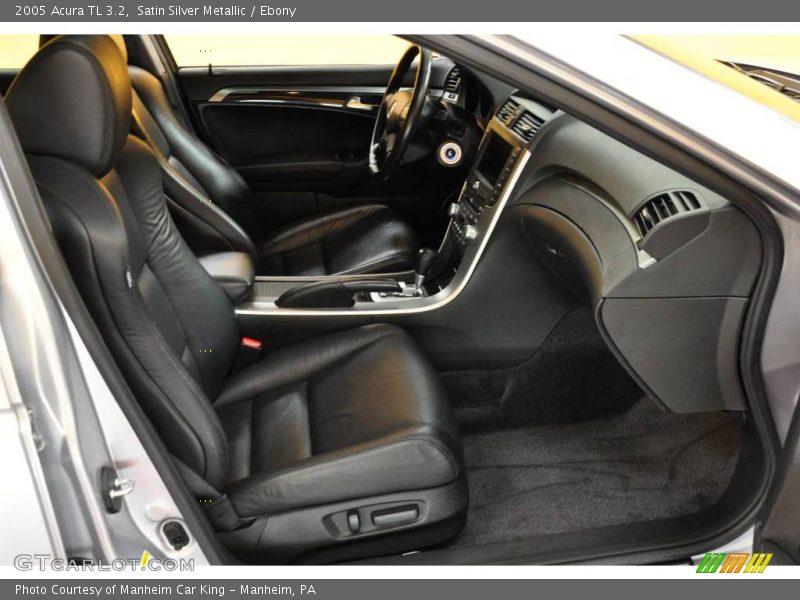 Satin Silver Metallic / Ebony 2005 Acura TL 3.2