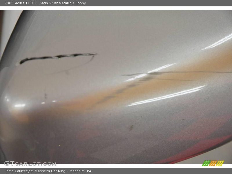 Satin Silver Metallic / Ebony 2005 Acura TL 3.2