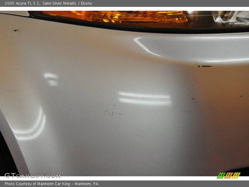 Satin Silver Metallic / Ebony 2005 Acura TL 3.2