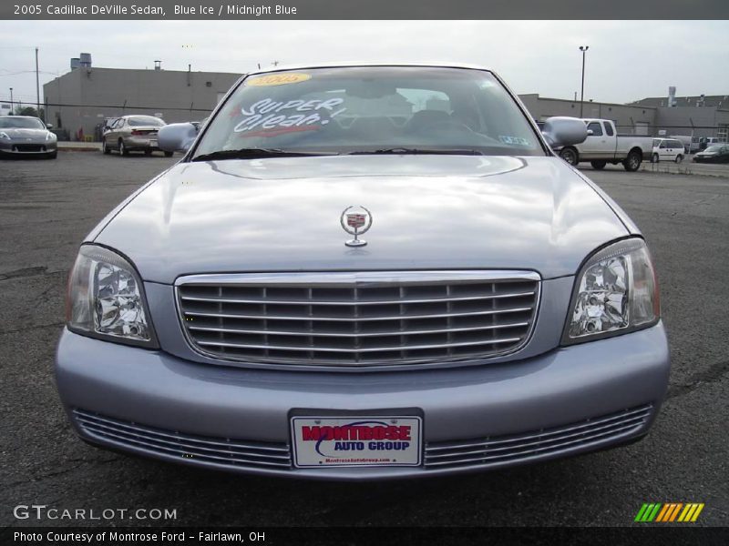 Blue Ice / Midnight Blue 2005 Cadillac DeVille Sedan