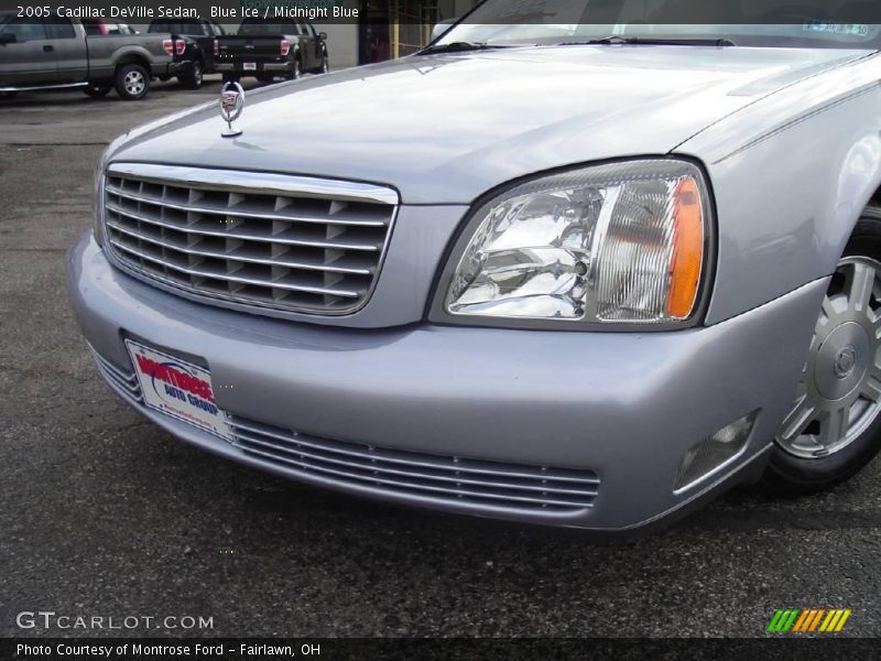 Blue Ice / Midnight Blue 2005 Cadillac DeVille Sedan