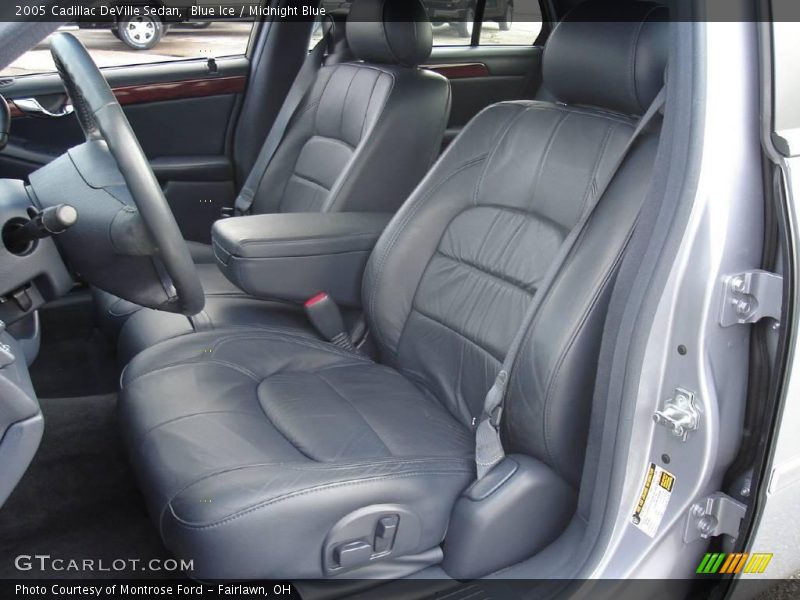 Blue Ice / Midnight Blue 2005 Cadillac DeVille Sedan