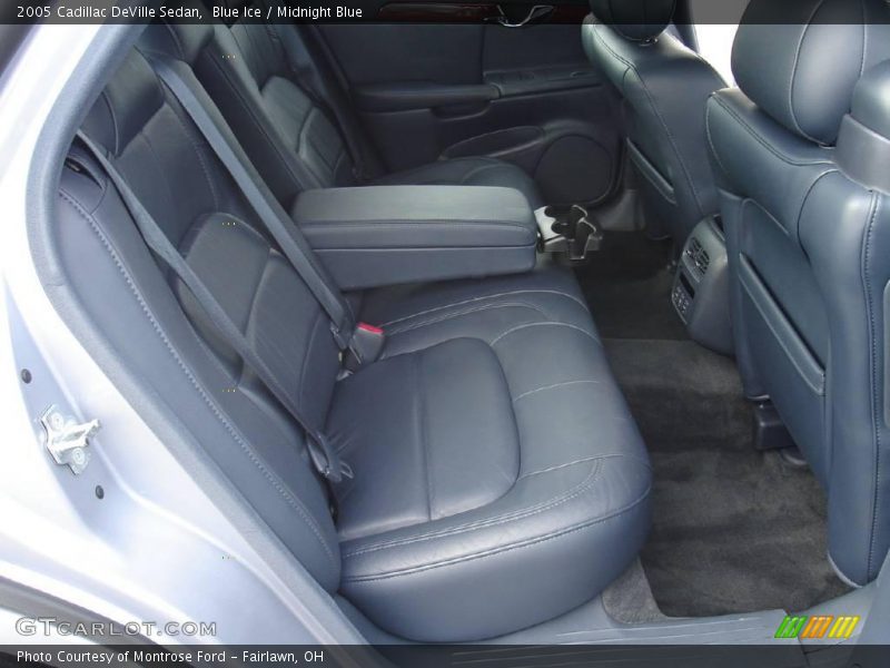Blue Ice / Midnight Blue 2005 Cadillac DeVille Sedan