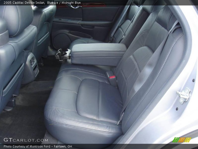 Blue Ice / Midnight Blue 2005 Cadillac DeVille Sedan