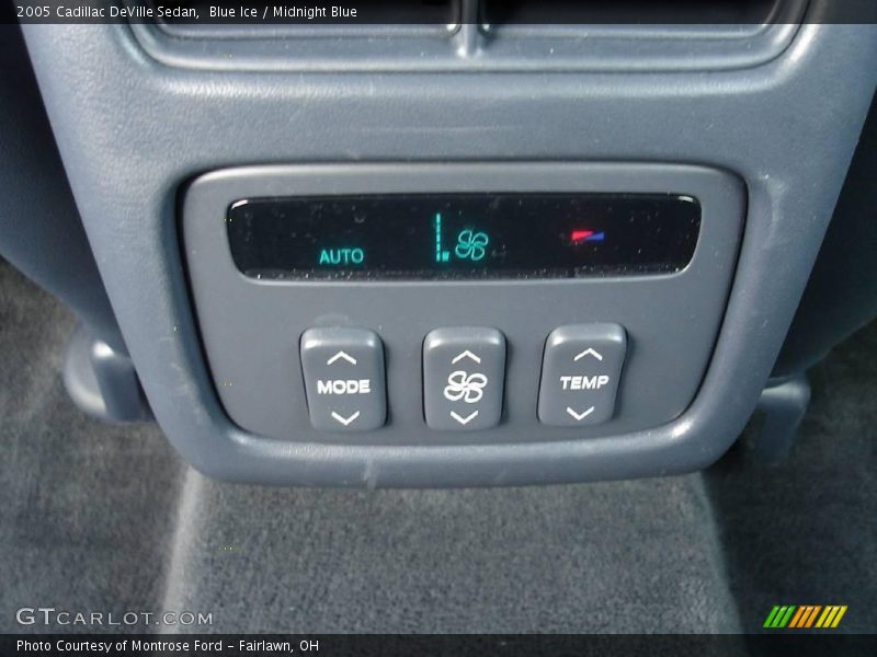 Blue Ice / Midnight Blue 2005 Cadillac DeVille Sedan