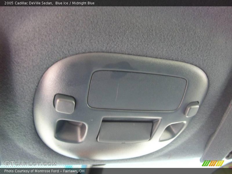 Blue Ice / Midnight Blue 2005 Cadillac DeVille Sedan