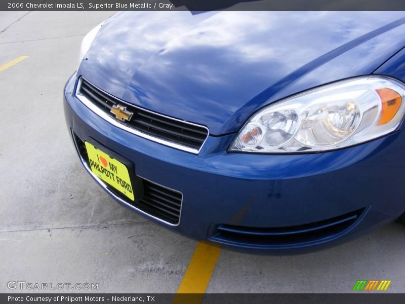 Superior Blue Metallic / Gray 2006 Chevrolet Impala LS