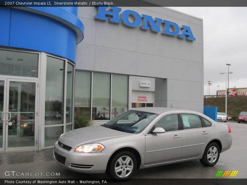 Silverstone Metallic / Ebony Black 2007 Chevrolet Impala LS