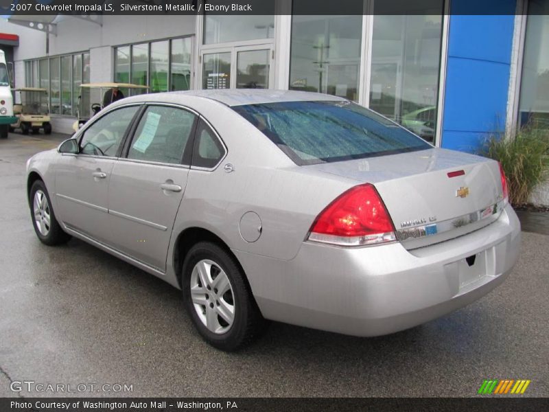 Silverstone Metallic / Ebony Black 2007 Chevrolet Impala LS
