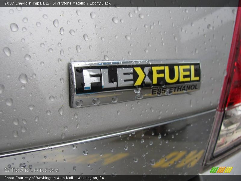 Silverstone Metallic / Ebony Black 2007 Chevrolet Impala LS