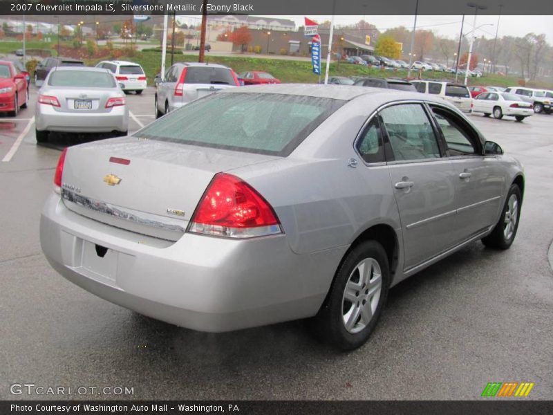 Silverstone Metallic / Ebony Black 2007 Chevrolet Impala LS