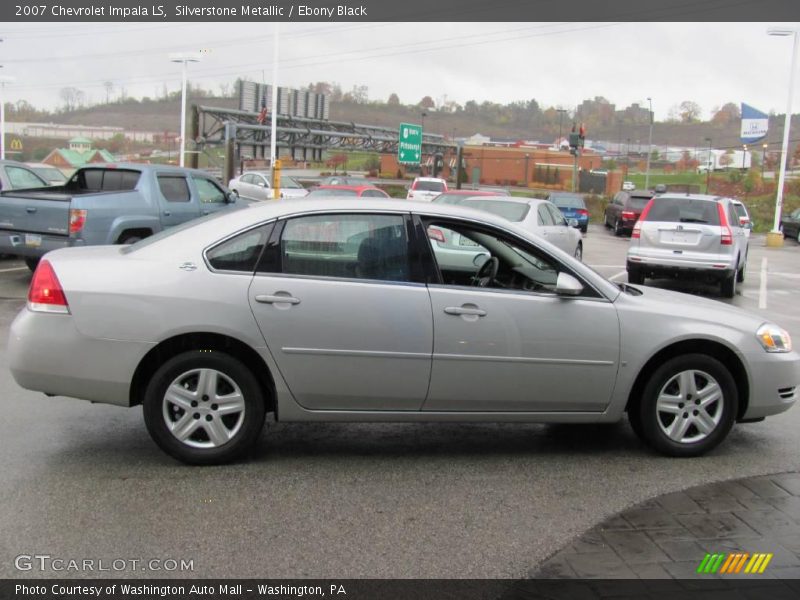 Silverstone Metallic / Ebony Black 2007 Chevrolet Impala LS