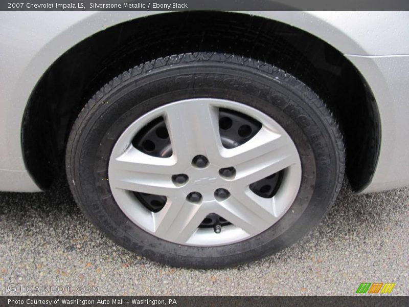 Silverstone Metallic / Ebony Black 2007 Chevrolet Impala LS