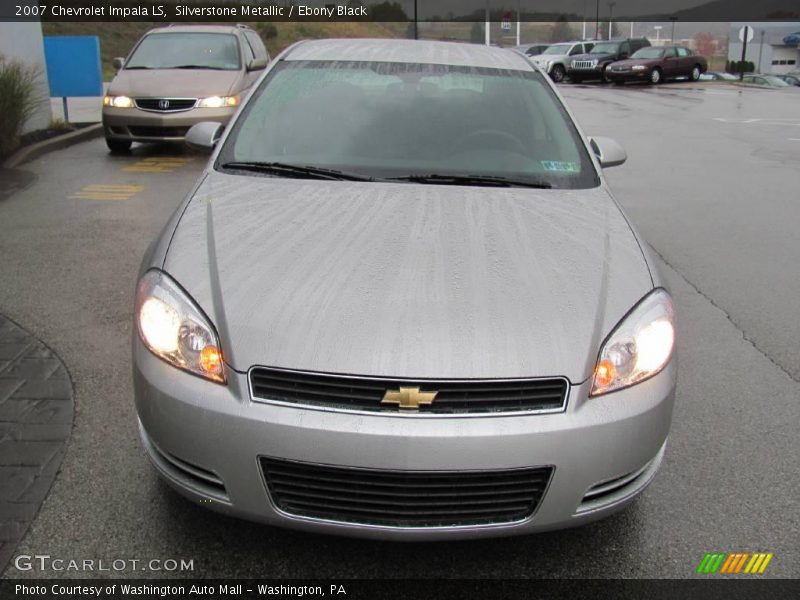 Silverstone Metallic / Ebony Black 2007 Chevrolet Impala LS
