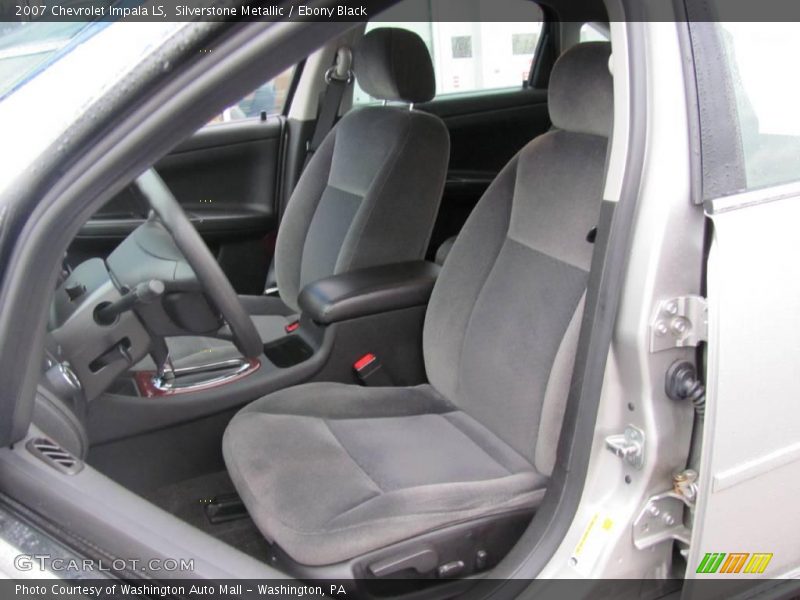 Silverstone Metallic / Ebony Black 2007 Chevrolet Impala LS