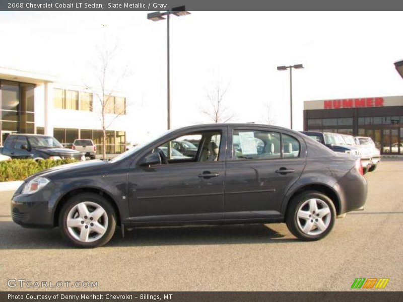 Slate Metallic / Gray 2008 Chevrolet Cobalt LT Sedan