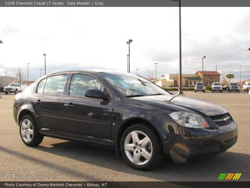 Slate Metallic / Gray 2008 Chevrolet Cobalt LT Sedan