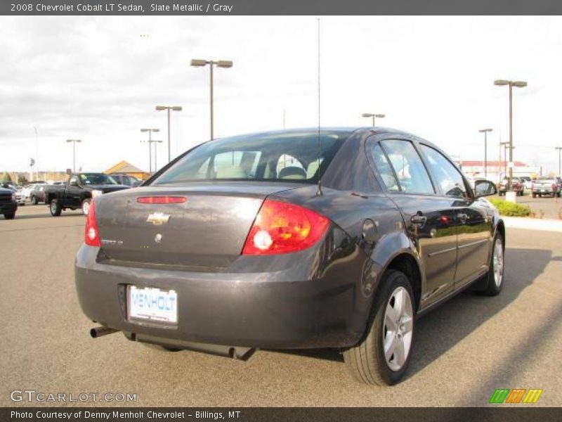 Slate Metallic / Gray 2008 Chevrolet Cobalt LT Sedan