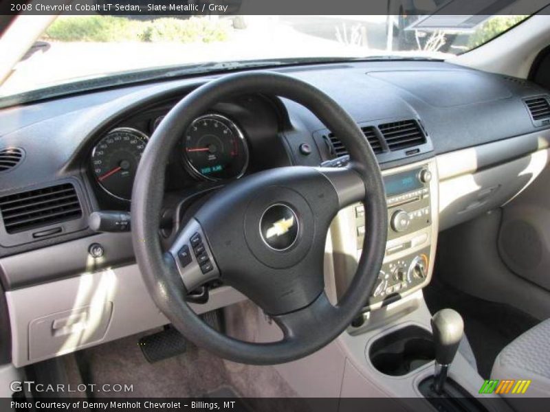 Slate Metallic / Gray 2008 Chevrolet Cobalt LT Sedan