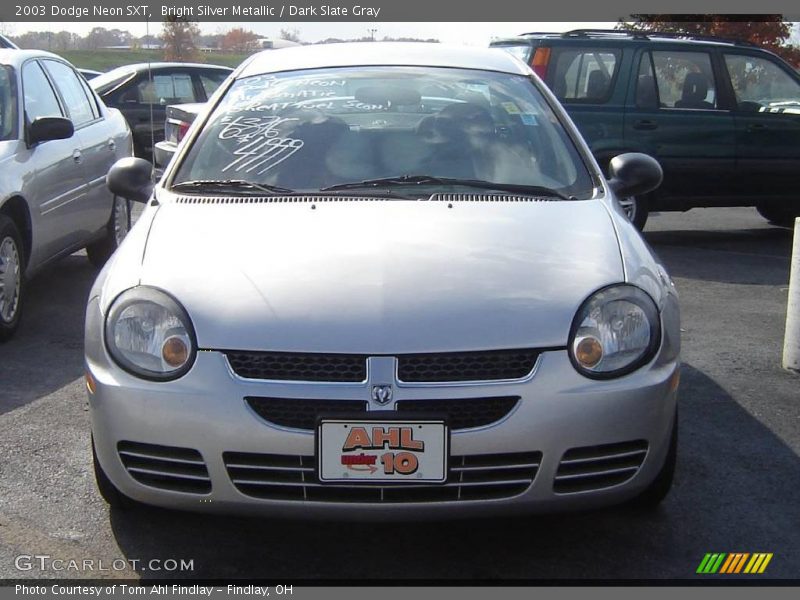 Bright Silver Metallic / Dark Slate Gray 2003 Dodge Neon SXT
