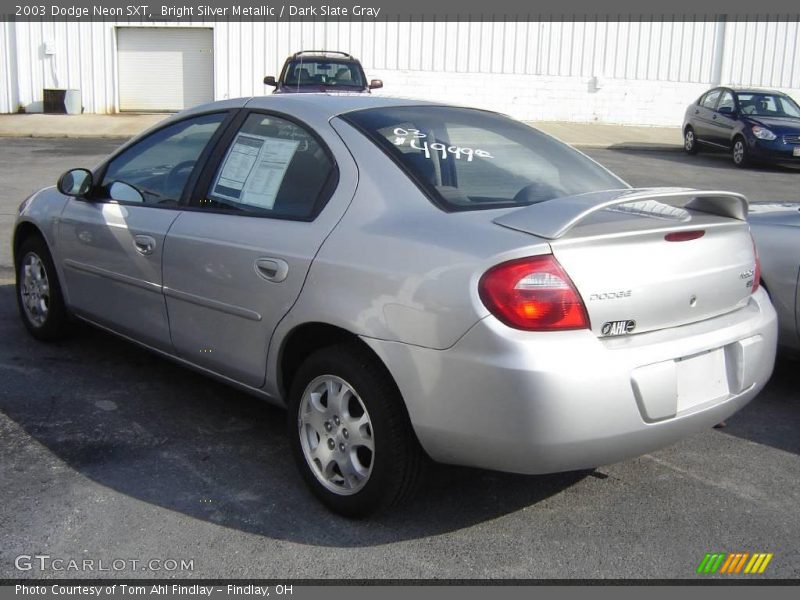 Bright Silver Metallic / Dark Slate Gray 2003 Dodge Neon SXT