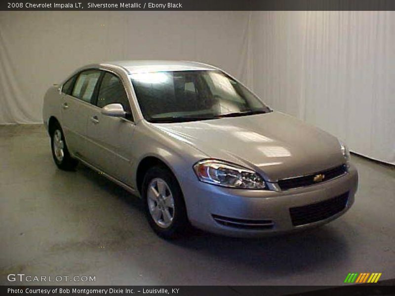 Silverstone Metallic / Ebony Black 2008 Chevrolet Impala LT
