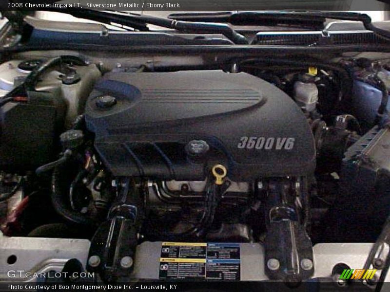 Silverstone Metallic / Ebony Black 2008 Chevrolet Impala LT