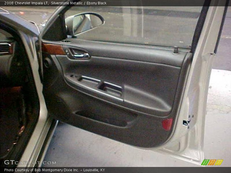 Silverstone Metallic / Ebony Black 2008 Chevrolet Impala LT