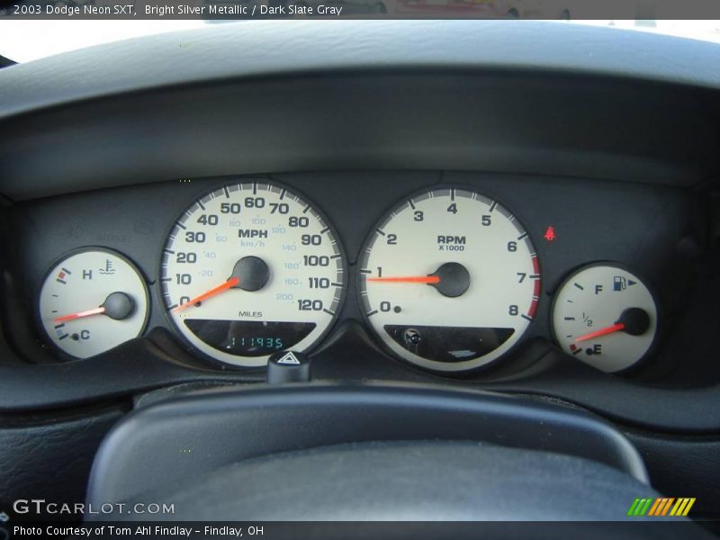 Bright Silver Metallic / Dark Slate Gray 2003 Dodge Neon SXT