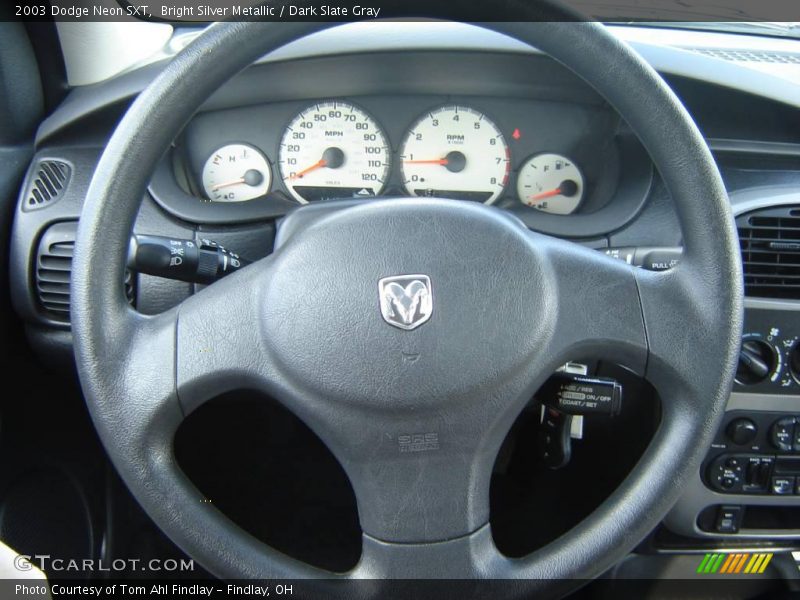 Bright Silver Metallic / Dark Slate Gray 2003 Dodge Neon SXT