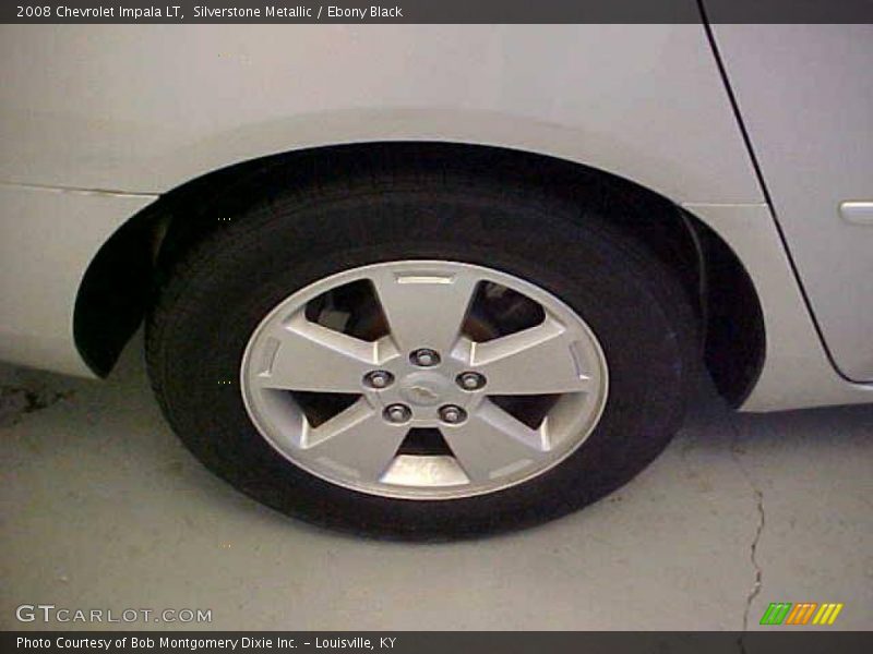 Silverstone Metallic / Ebony Black 2008 Chevrolet Impala LT