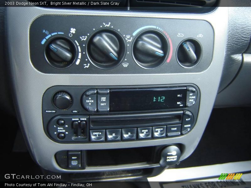 Bright Silver Metallic / Dark Slate Gray 2003 Dodge Neon SXT