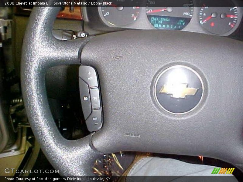 Silverstone Metallic / Ebony Black 2008 Chevrolet Impala LT