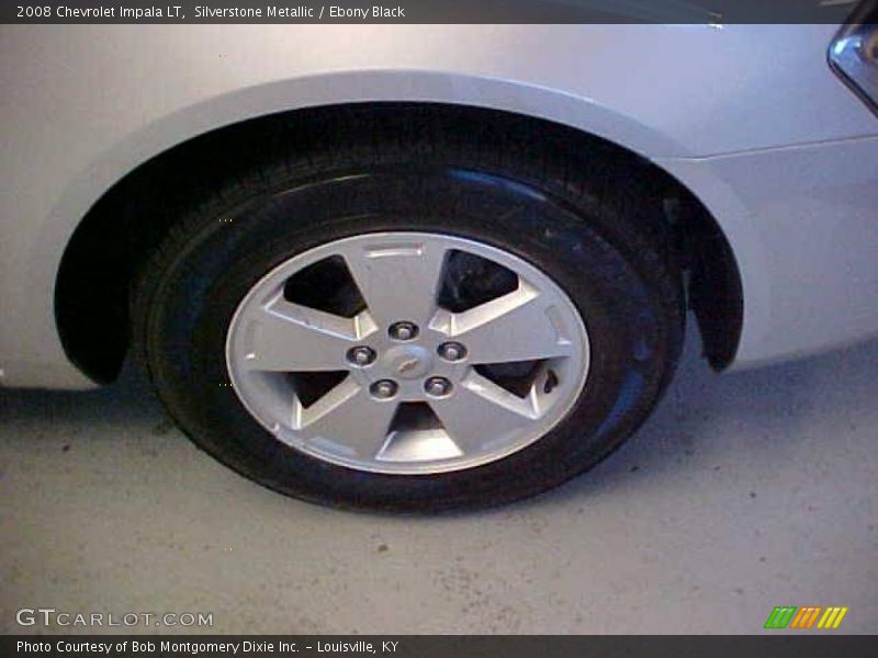 Silverstone Metallic / Ebony Black 2008 Chevrolet Impala LT