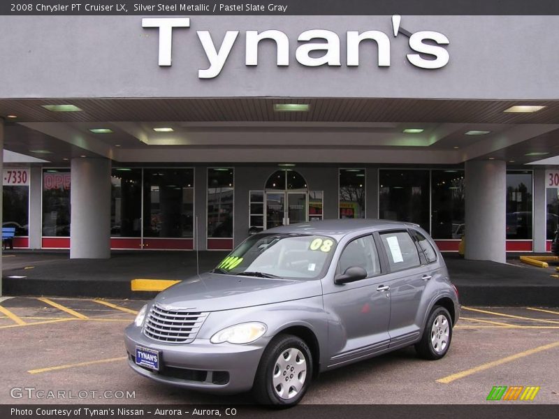 Silver Steel Metallic / Pastel Slate Gray 2008 Chrysler PT Cruiser LX