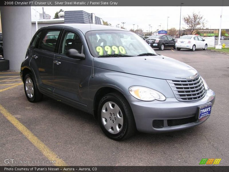 Silver Steel Metallic / Pastel Slate Gray 2008 Chrysler PT Cruiser LX