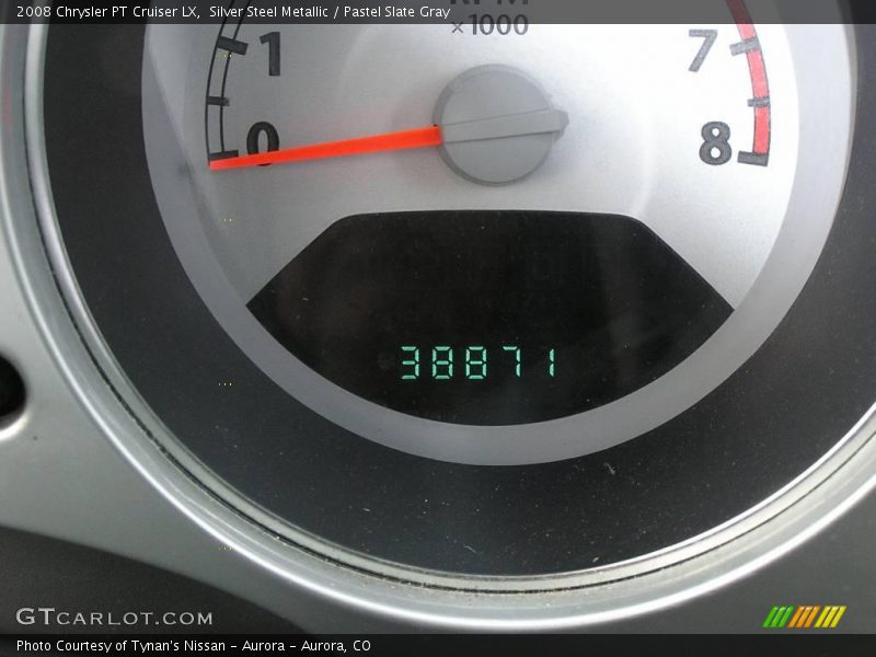 Silver Steel Metallic / Pastel Slate Gray 2008 Chrysler PT Cruiser LX