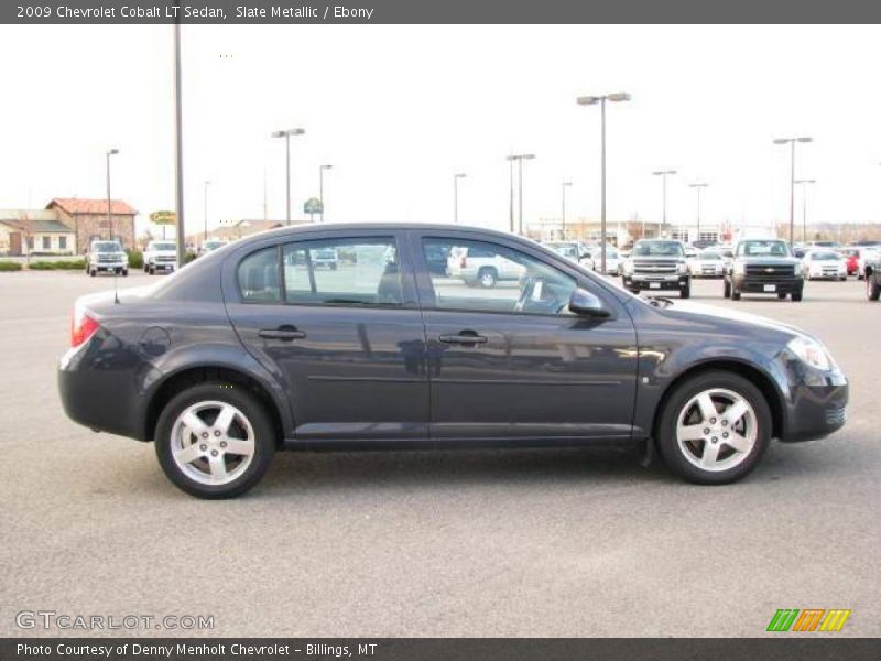 Slate Metallic / Ebony 2009 Chevrolet Cobalt LT Sedan