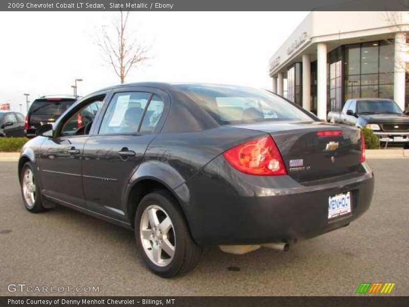 Slate Metallic / Ebony 2009 Chevrolet Cobalt LT Sedan