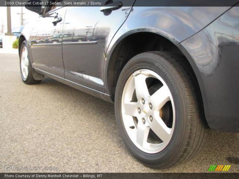 Slate Metallic / Ebony 2009 Chevrolet Cobalt LT Sedan