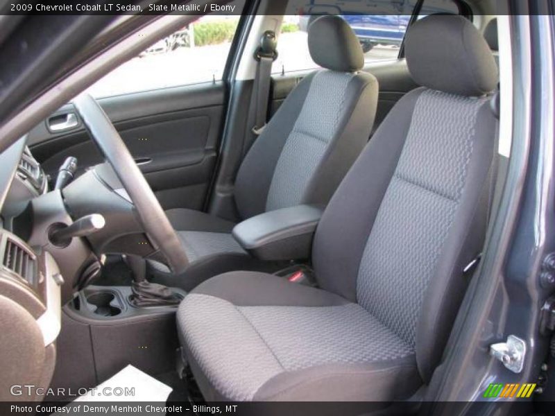 Slate Metallic / Ebony 2009 Chevrolet Cobalt LT Sedan