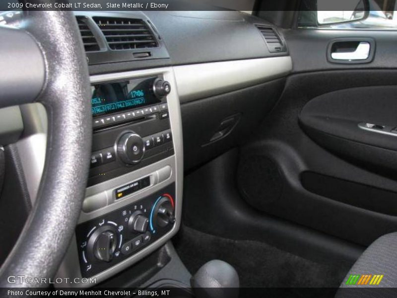 Slate Metallic / Ebony 2009 Chevrolet Cobalt LT Sedan