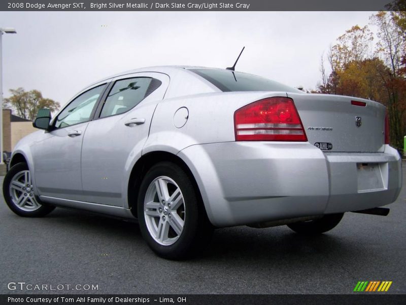 Bright Silver Metallic / Dark Slate Gray/Light Slate Gray 2008 Dodge Avenger SXT